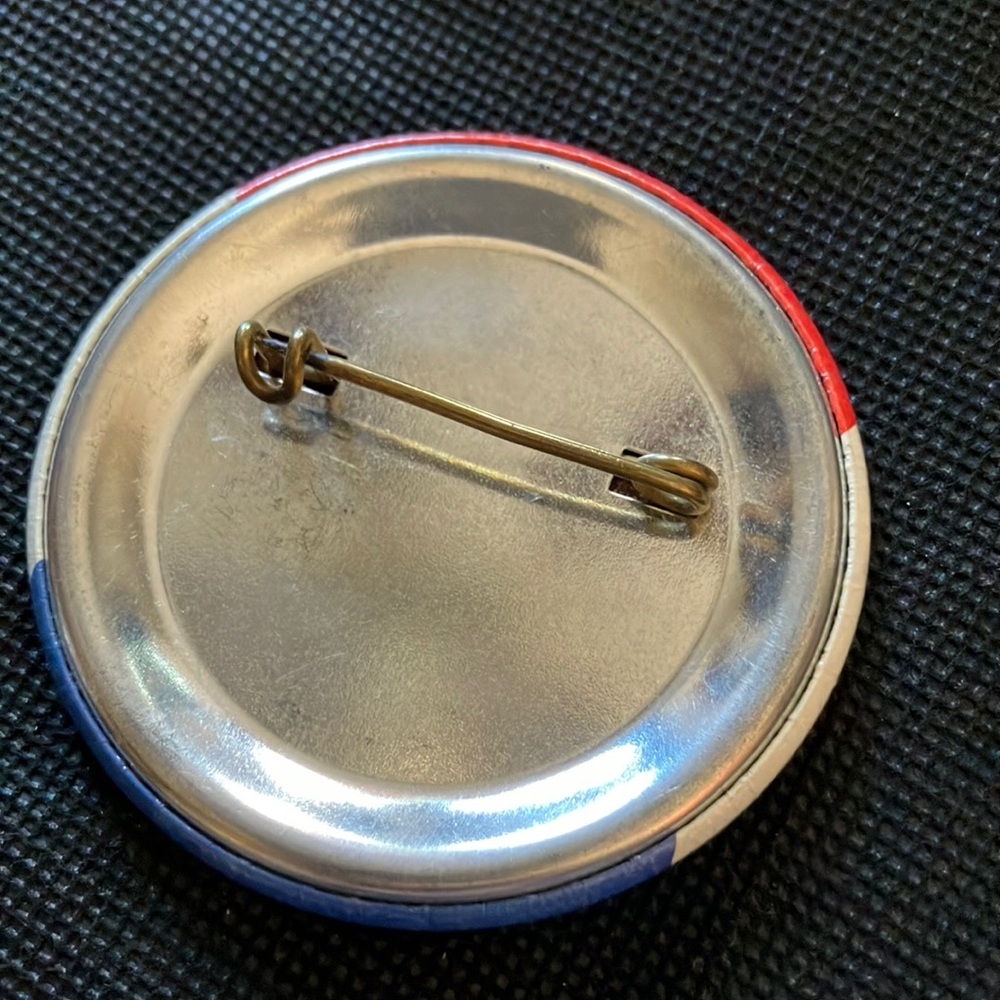 Vintage Red White & Blue Spirit of '73 Button - Picture 2 of 2